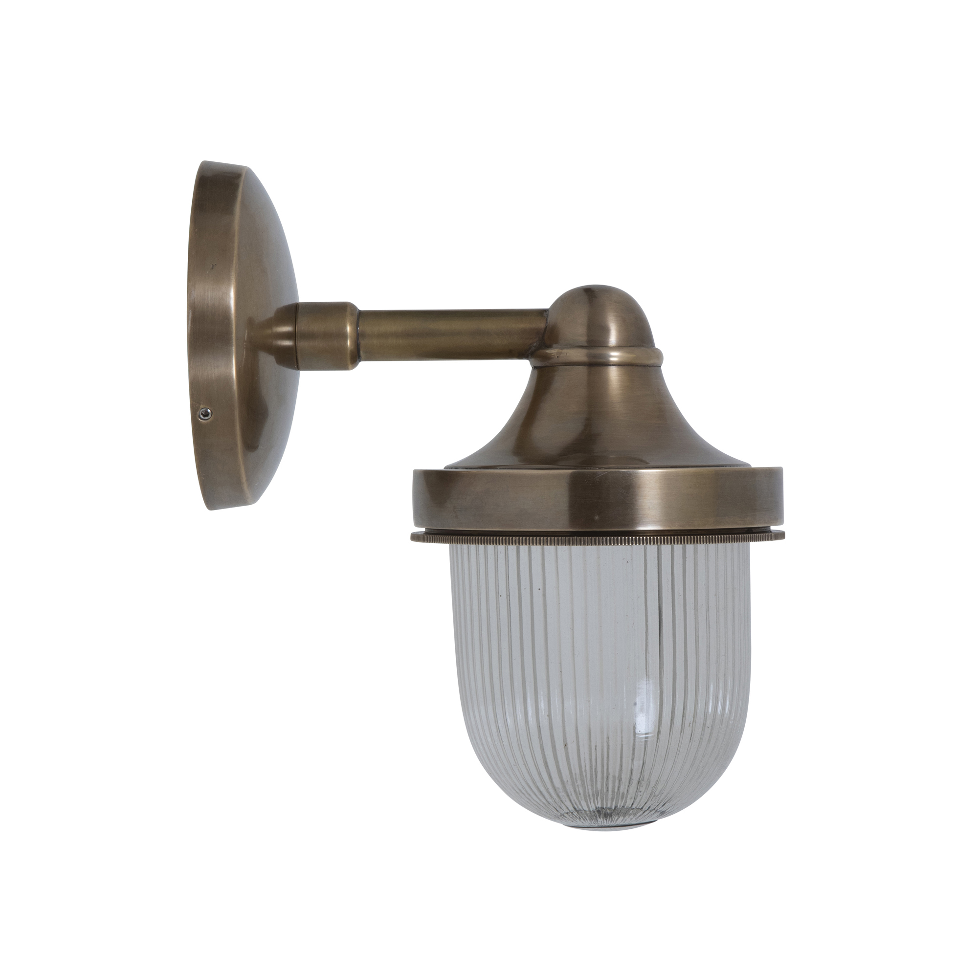 Abby wandlamp brons